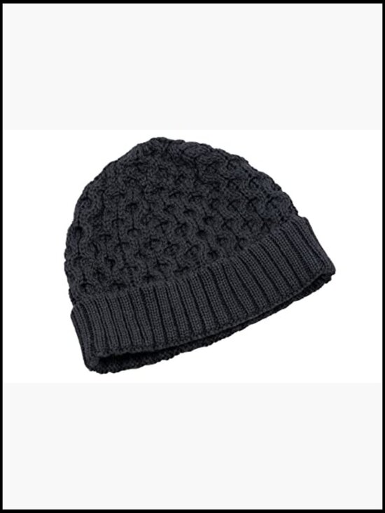 100% Merino Wool Beanie Hat Soft Warm Winter Skull Cap